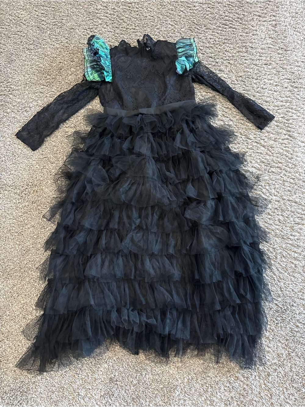 elphaba wicked costume kids large